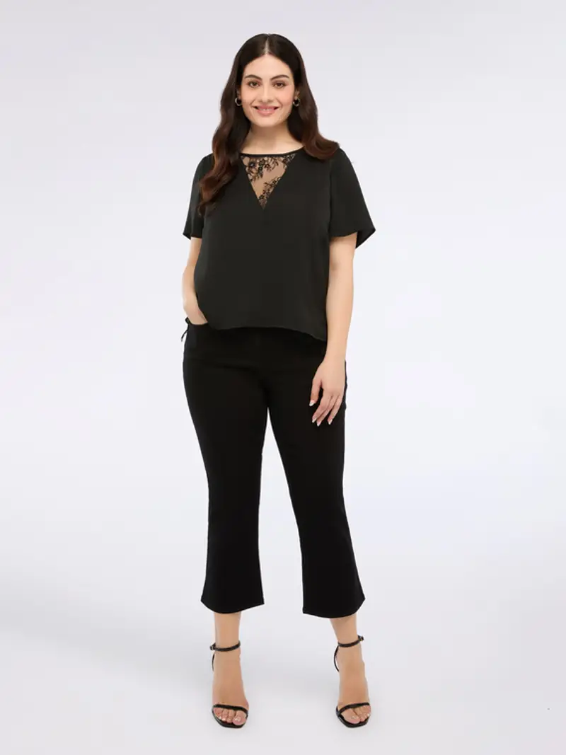 Fiorella Rubino Jeans Donna Nero 1294667 miniatura 3