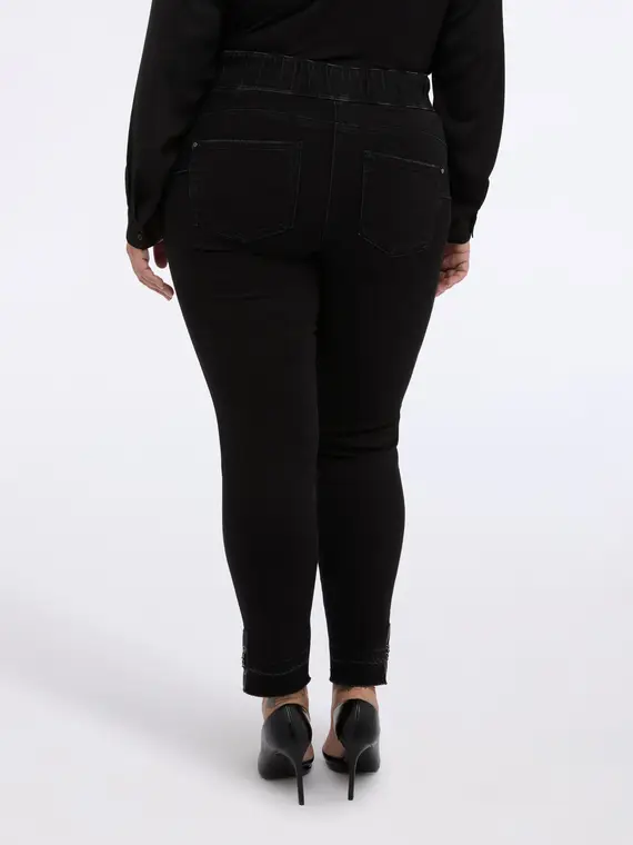 Fiorella Rubino Jeans Donna Nero 3474413 miniatura 2