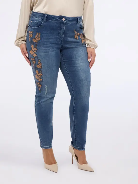 Fiorella Rubino Jeans Donna Blu 3781153 miniatura 3