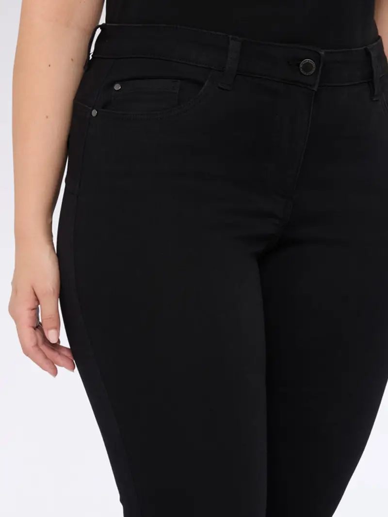 Fiorella Rubino Jeans Donna Nero 1294681 miniatura 3