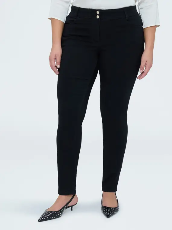 Fiorella Rubino Jeans Donna Nero 4246432 miniatura 3