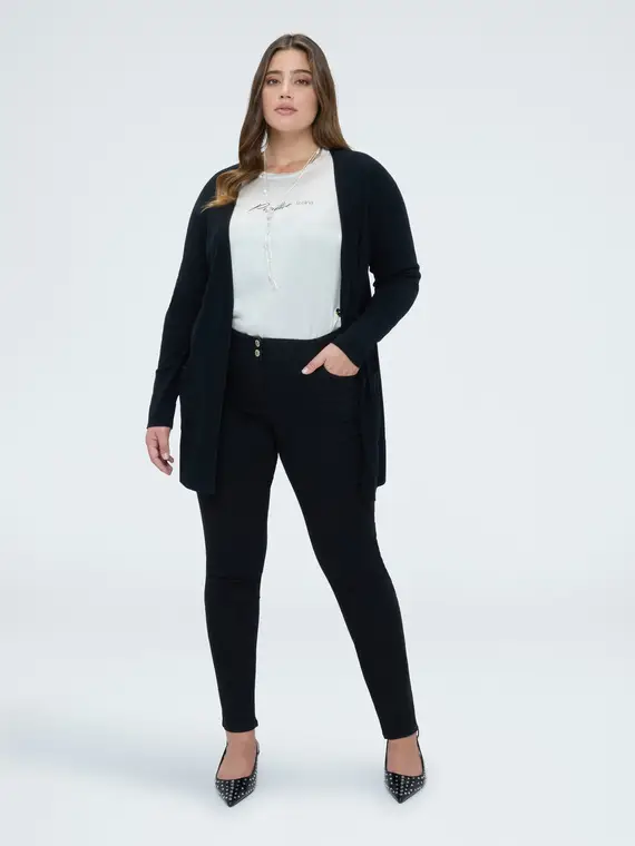 Fiorella Rubino Jeans Donna Nero 4246432