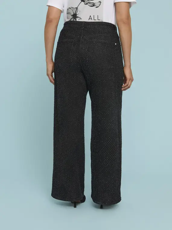 Fiorella Rubino Jeans Donna Nero 3817598 miniatura 2