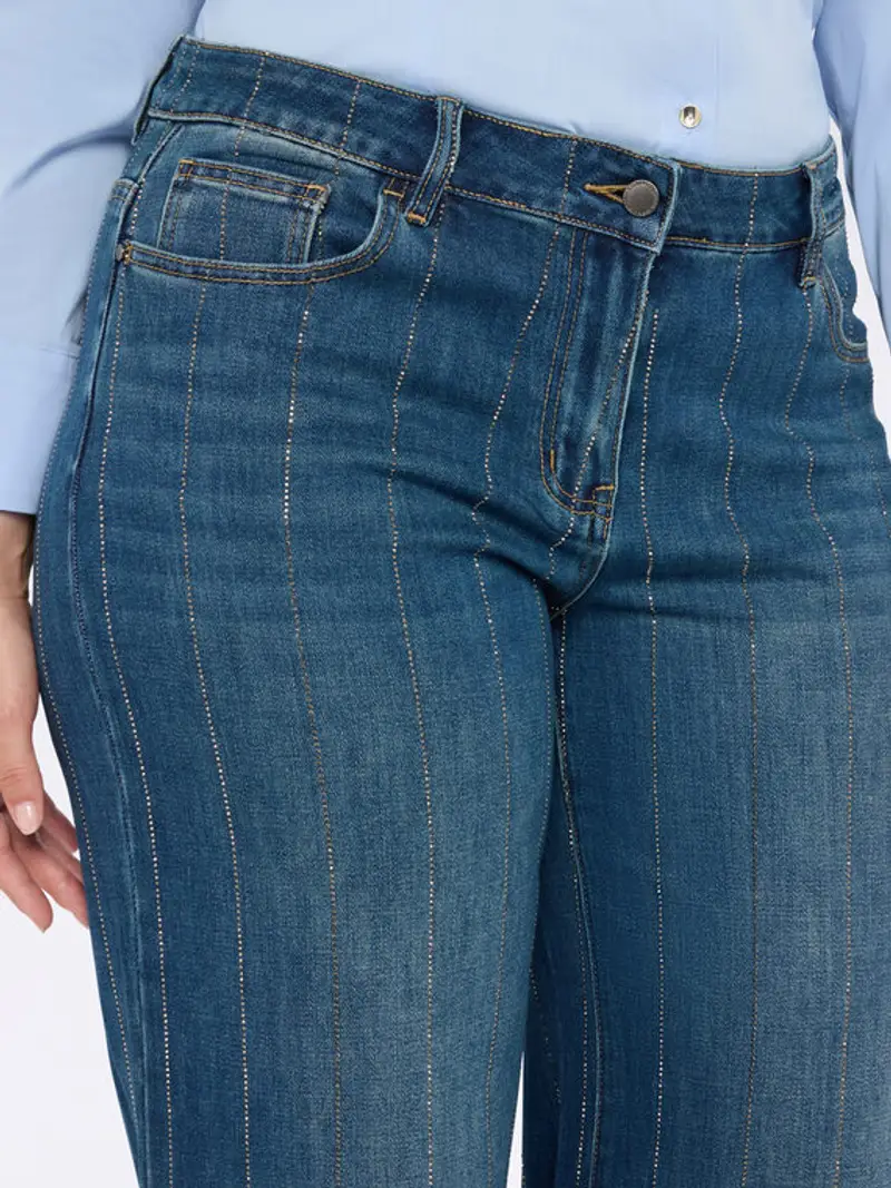 Fiorella Rubino Jeans Donna Blu 1960805 miniatura 3