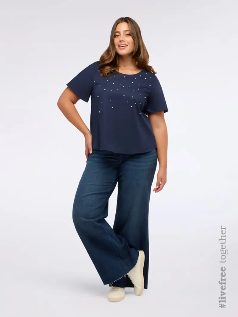 Fiorella Rubino Jeans Donna Blu 1960767