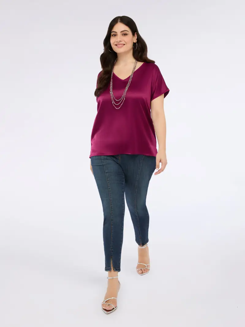 Fiorella Rubino Jeggings Donna Denim 1294683