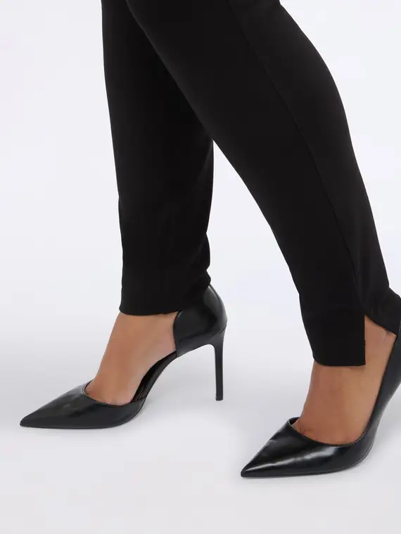 Fiorella Rubino Leggings Donna Nero 2811324 miniatura 3