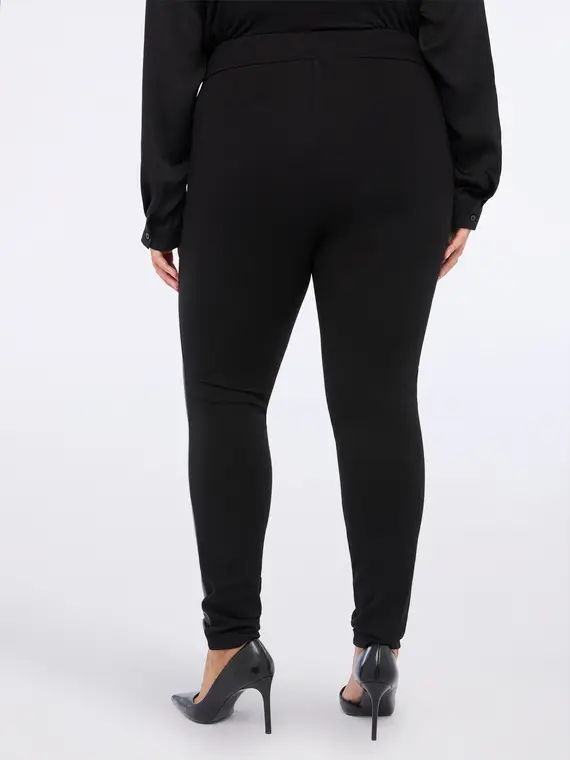 Fiorella Rubino Leggings Donna Nero 2811325 miniatura 2