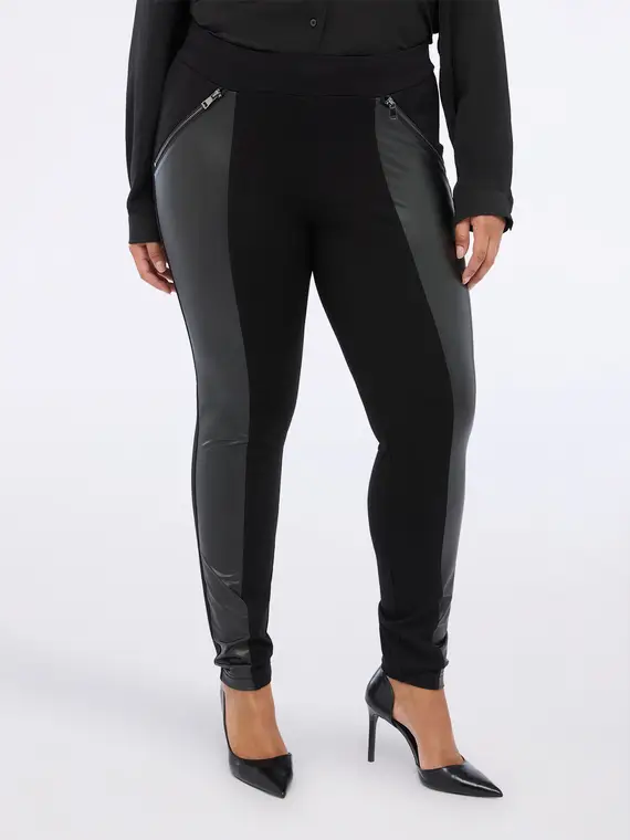 Fiorella Rubino Leggings Donna Nero 2811325