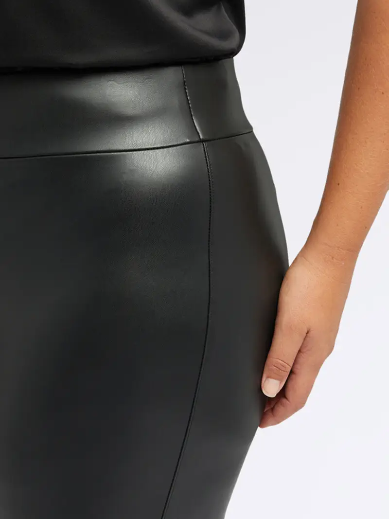 Fiorella Rubino Leggings Donna Nero 927859 miniatura 2