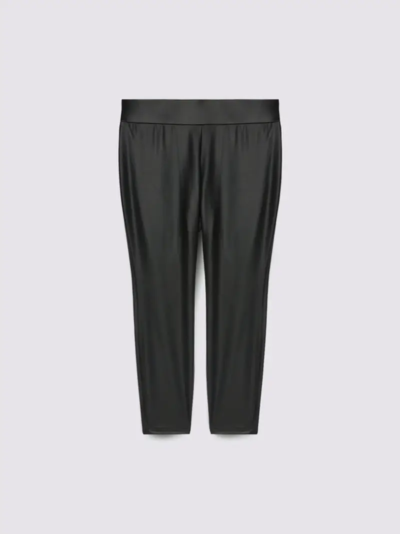 Fiorella Rubino Leggings Donna Nero 927859 miniatura 3