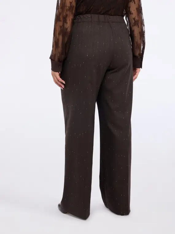 Pantaloni Wide Leg fantasia Donna, (48 IT) miniatura 2