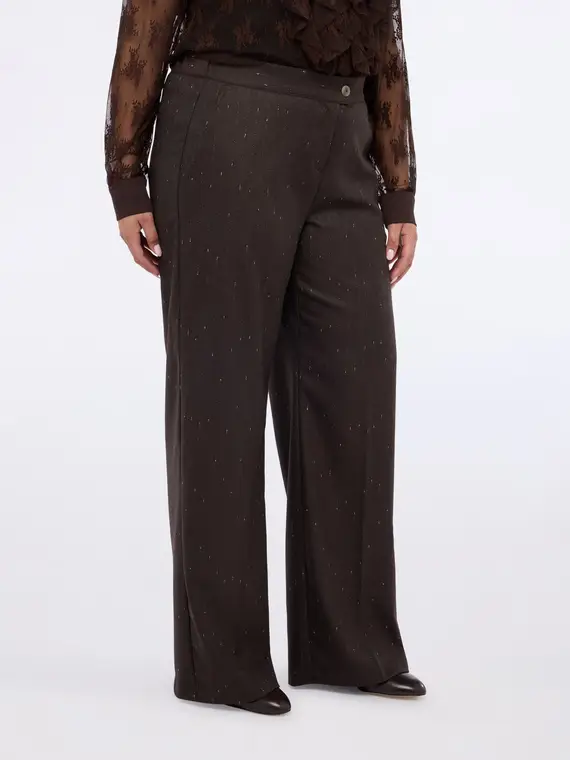 Pantaloni Wide Leg fantasia Donna, (48 IT) miniatura 3