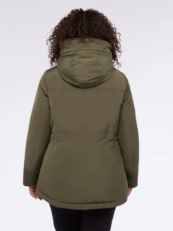 Fiorella Rubino Parka Donna Verde 3528978 miniatura 3