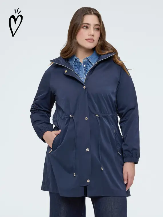 Fiorella Rubino Parka Donna Blu 4246334