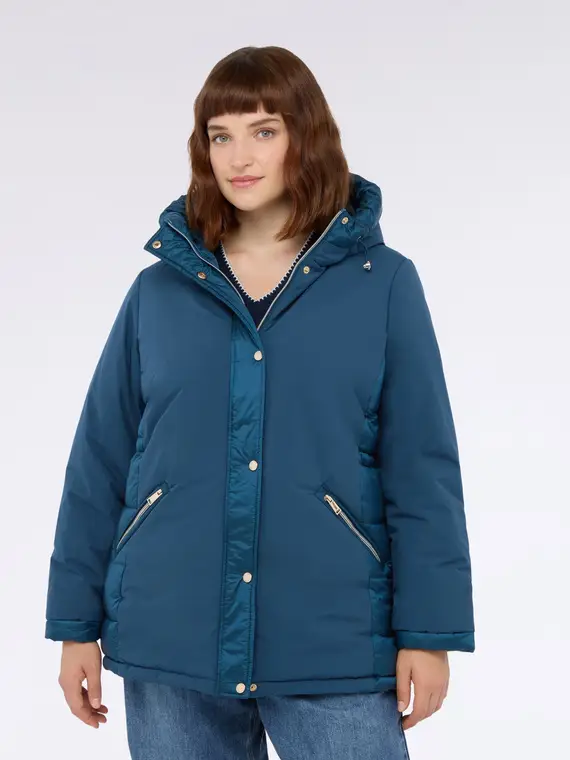 Piumino ibrido con cappuccio Donna, Ottanio (58 IT) miniatura 3