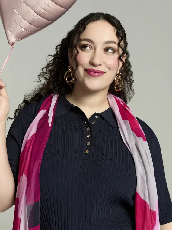 Fiorella Rubino Polo Donna Blu 4246415