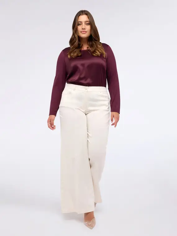 Fiorella Rubino T-shirt Donna Bordeaux 2811231 miniatura 3