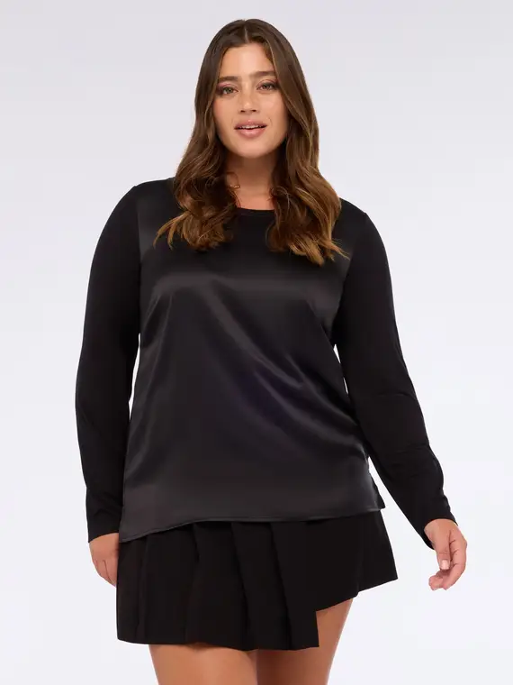 Fiorella Rubino T-shirt Donna Nero 2811233 miniatura 3