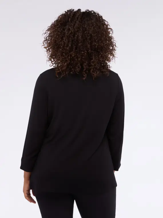 Fiorella Rubino T-shirt Donna Nero 3435760 miniatura 2