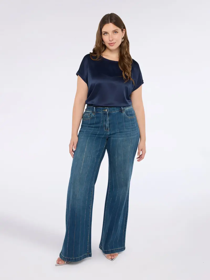 Fiorella Rubino T-shirt Donna Blu 1294559