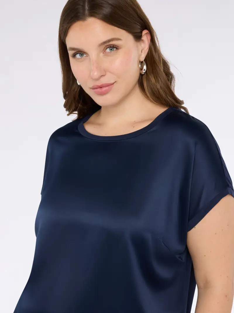 Fiorella Rubino T-shirt Donna Blu 1294559 miniatura 3