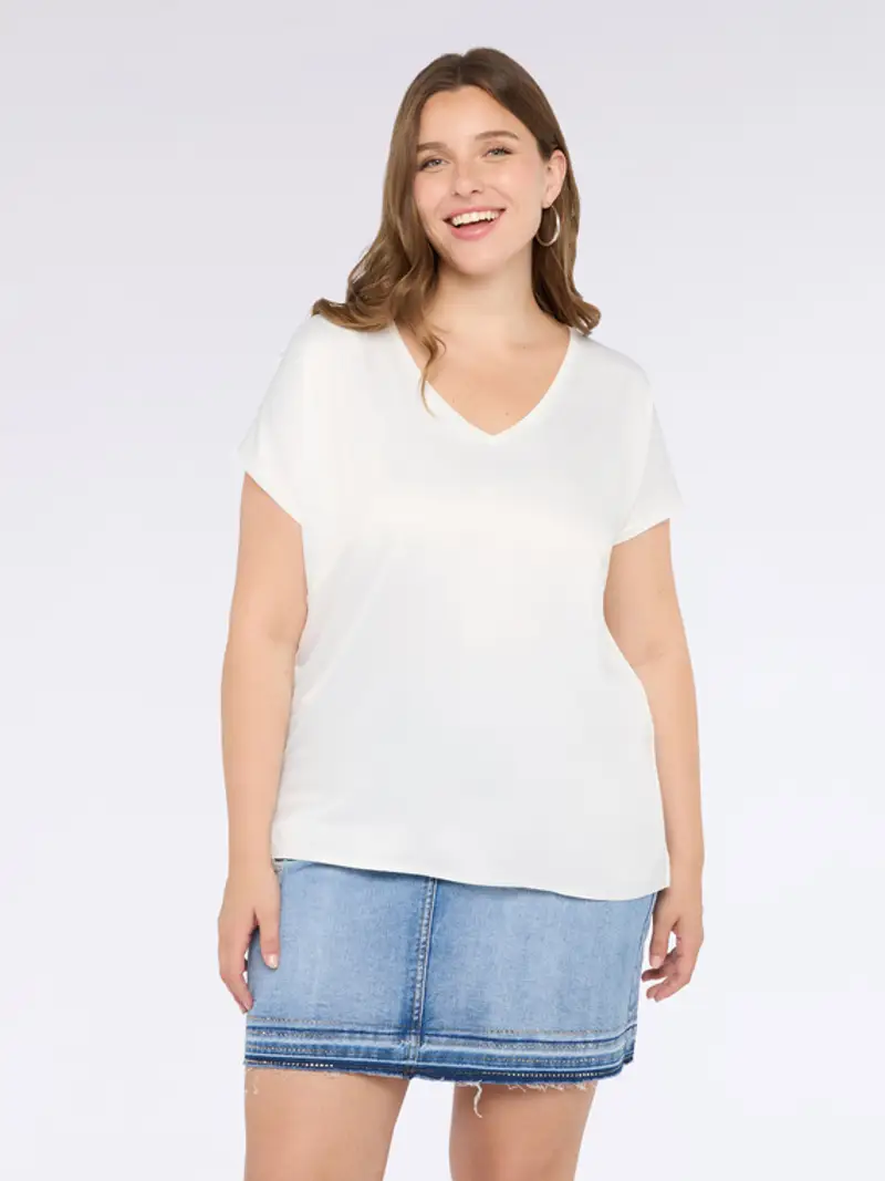 Fiorella Rubino T-shirt Donna Bianco 1144570 miniatura 2