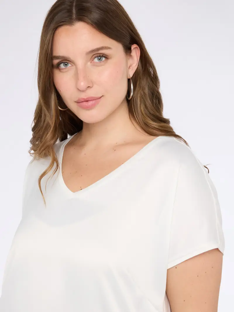 Fiorella Rubino T-shirt Donna Bianco 1144570 miniatura 3