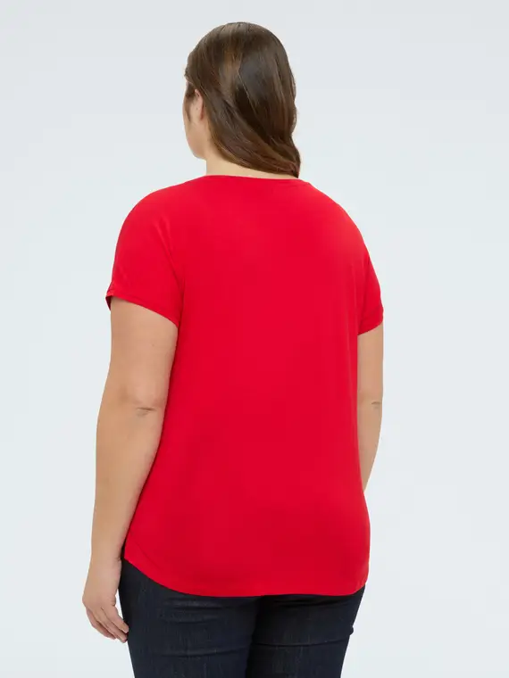Fiorella Rubino T-shirt Donna Rosso 4246362 miniatura 2