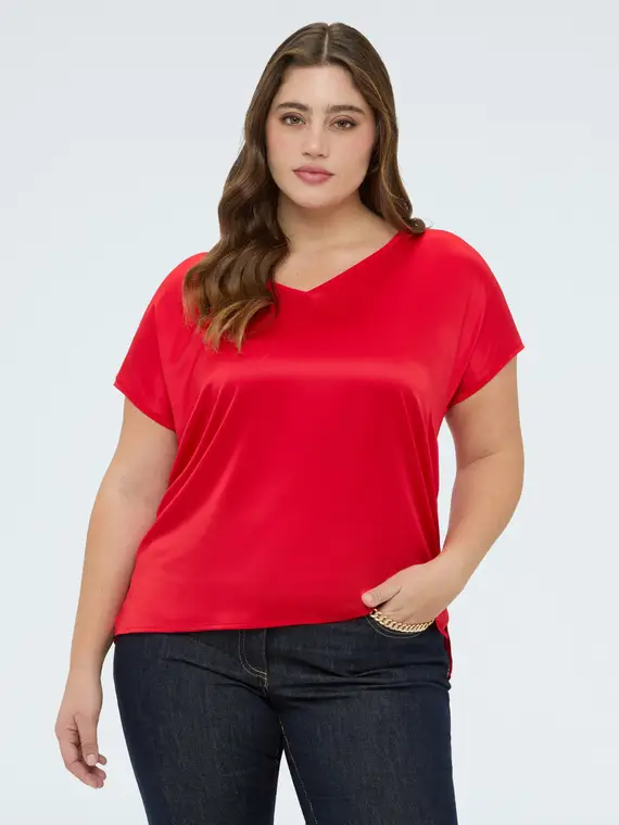 Fiorella Rubino T-shirt Donna Rosso 4246362