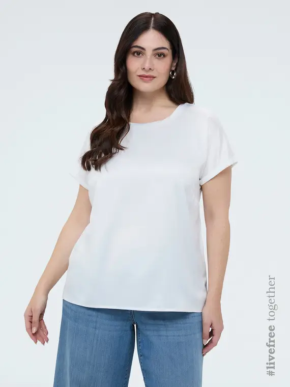 Fiorella Rubino T-shirt Donna Bianco 4246350