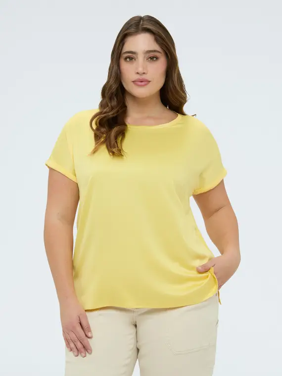 Fiorella Rubino T-shirt Donna Giallo 4246351