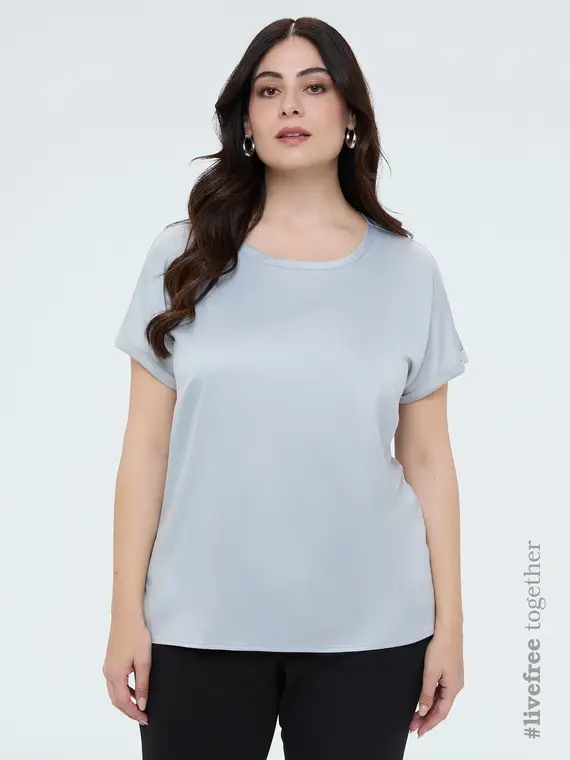 Fiorella Rubino T-shirt Donna Grigio 4246352