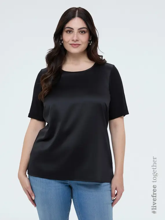 Fiorella Rubino T-shirt Donna Nero 4246354