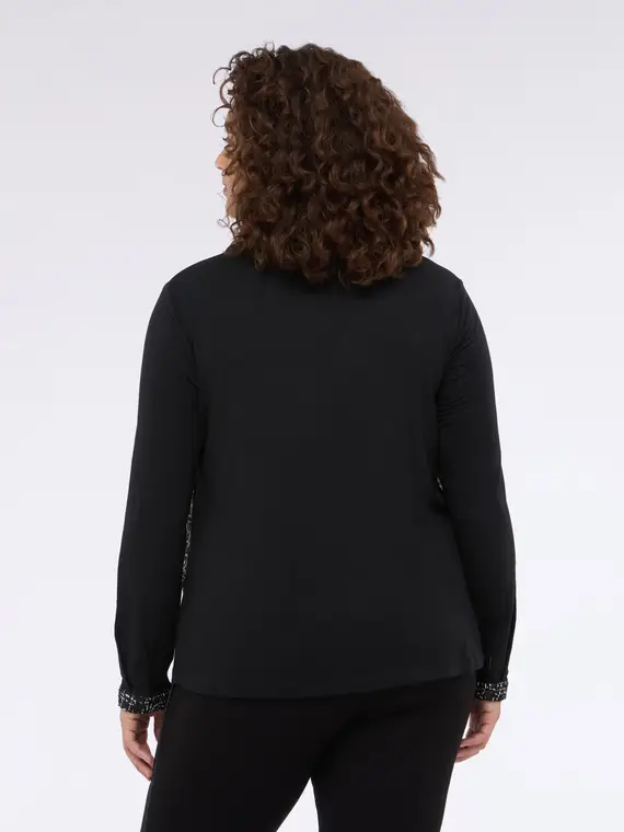 Fiorella Rubino T-shirt Donna Nero 3177029 miniatura 2