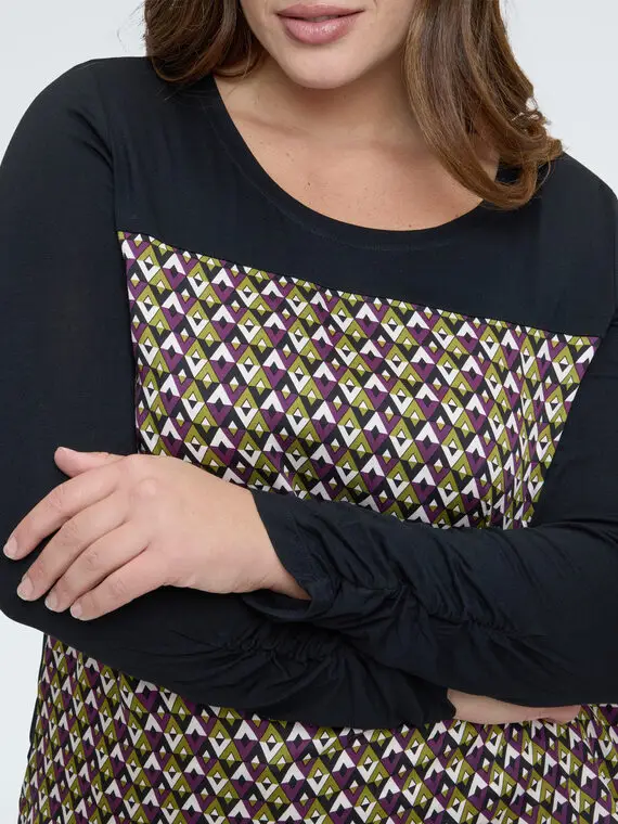 Fiorella Rubino T-shirt Donna Nero 4246370 miniatura 3