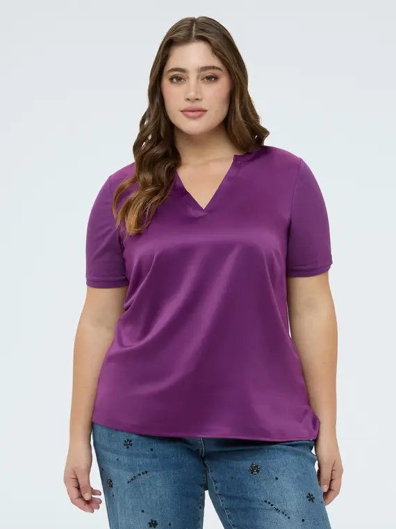 Fiorella Rubino T-shirt Donna Viola 4246365