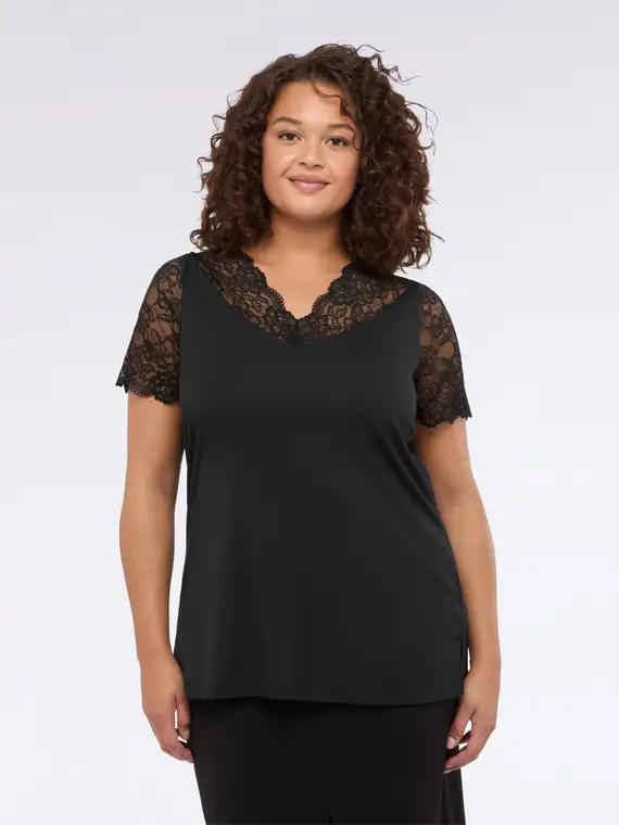 Fiorella Rubino T-shirt Donna Nero 2811216