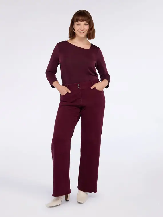 Fiorella Rubino T-shirt Donna Bordeaux 2811237