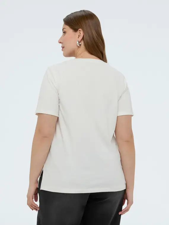 Fiorella Rubino T-shirt Donna Bianco 4246337 miniatura 2