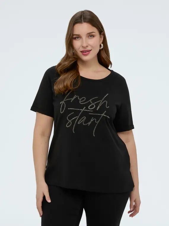 Fiorella Rubino T-shirt Donna Nero 4246338