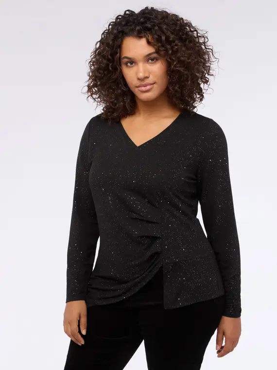 Fiorella Rubino T-shirt Donna Nero 3781077 miniatura 3