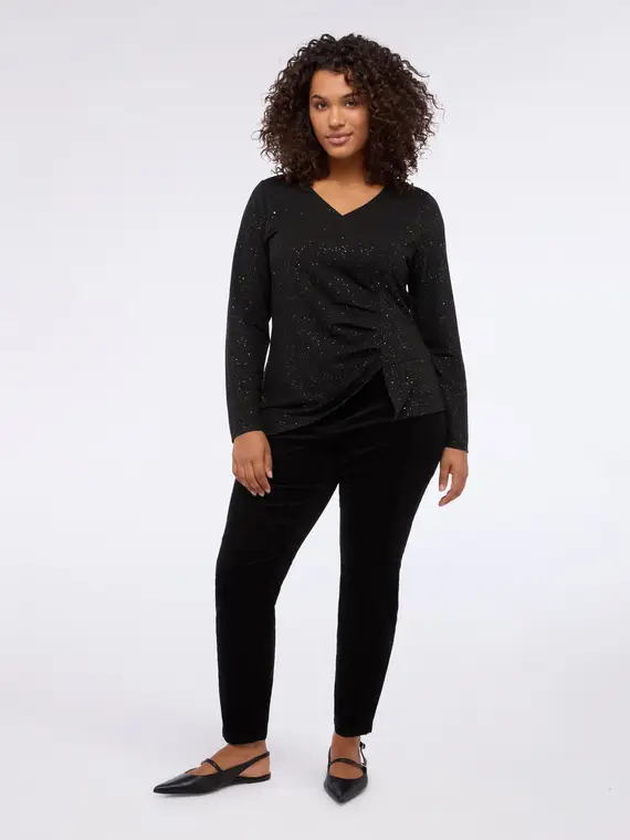 Fiorella Rubino T-shirt Donna Nero 3781077