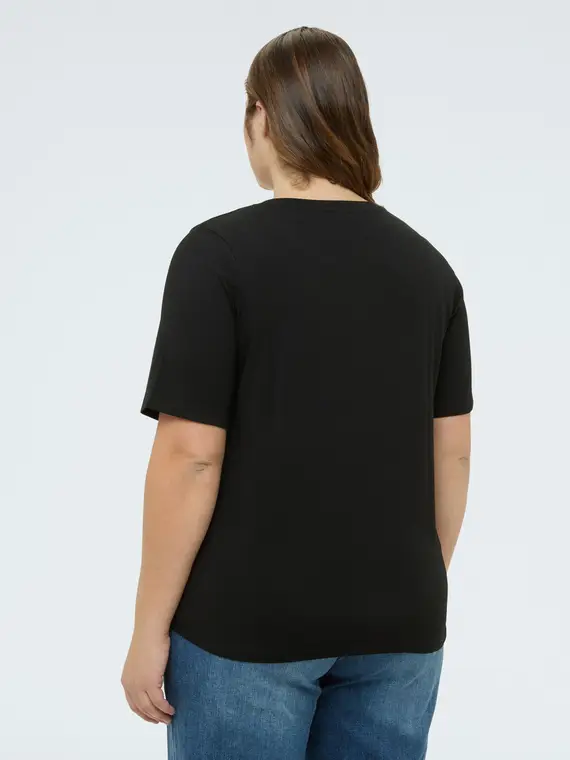 Fiorella Rubino T-shirt Donna Nero 4246357 miniatura 2