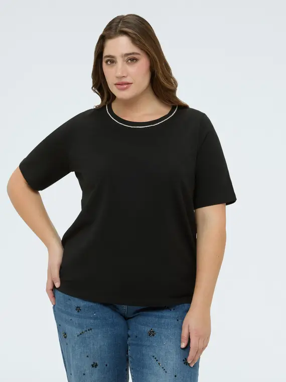 Fiorella Rubino T-shirt Donna Nero 4246357