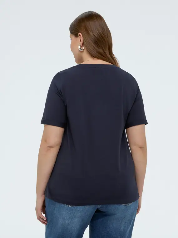 Fiorella Rubino T-shirt Donna Blu 4246335 miniatura 2