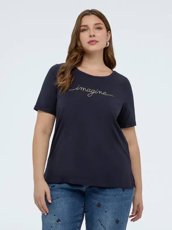 Fiorella Rubino T-shirt Donna Blu 4246335