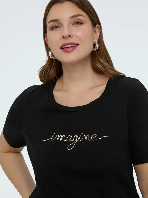 Fiorella Rubino T-shirt Donna Nero 4246336