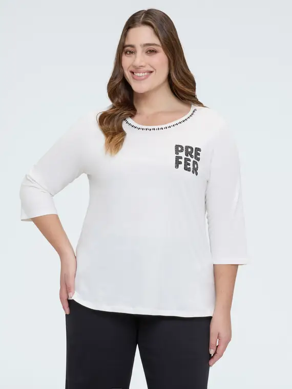 Fiorella Rubino T-shirt Donna Bianco 4246371