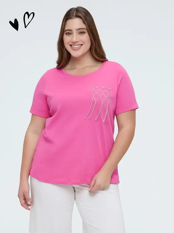 Fiorella Rubino T-shirt Donna Fucsia 4246341